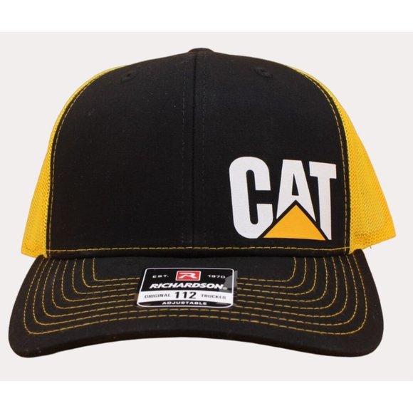 Other - Caterpillar CAT Richardson 112 Snap Back Trucker Hat